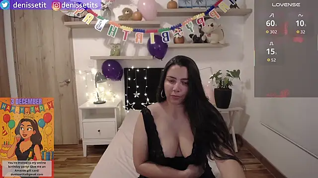 DenisseTits online show from December 3, 8:22 pm