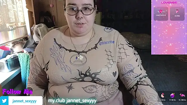 JannetPie online show from July 17, 11:58 am