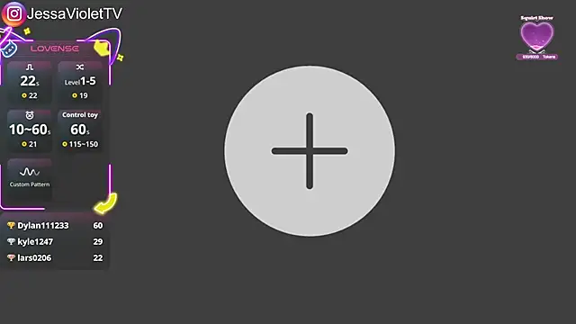 JessaViolet online show from November 2, 5:27 pm