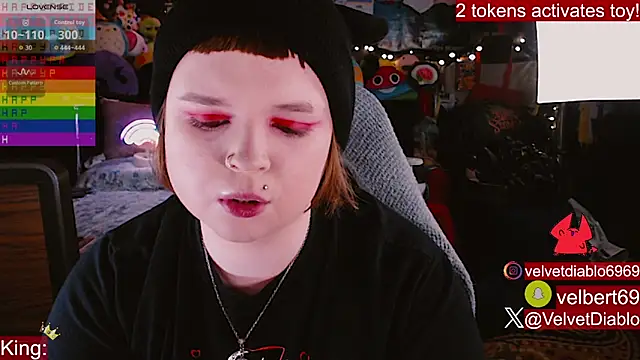 VelvetDiablo online show from June 9, 12:43 am
