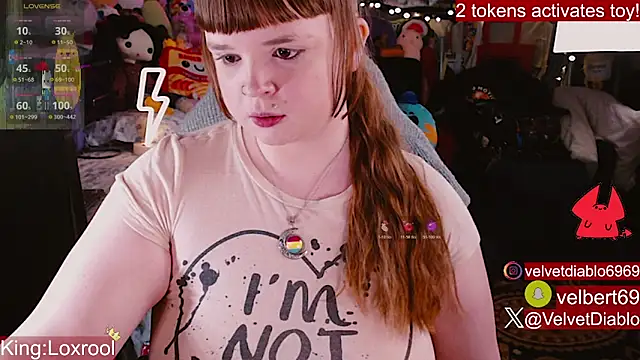 VelvetDiablo online show from April 29, 2:37 am