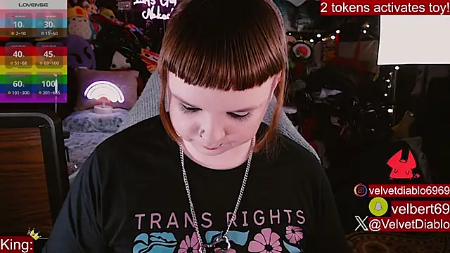 VelvetDiablo online show from June 23, 12:08 am
