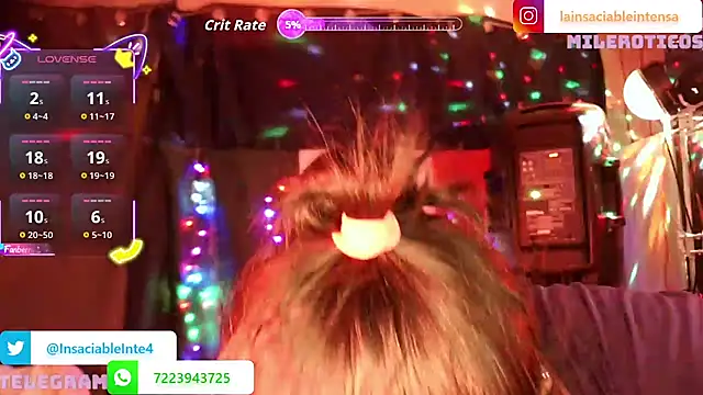 LaInsaciableIntensa online show from April 30, 2:06 am