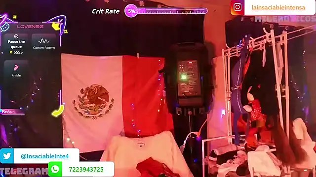 LaInsaciableIntensa online show from July 6, 1:11 am