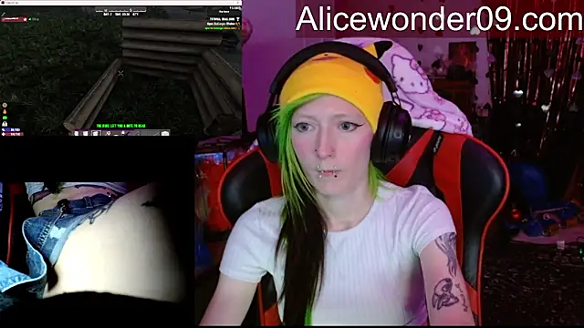 alicewonder09 online show from February 14, 8:05 am
