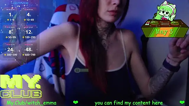 Witch Emma online show from May 3, 6:33 pm