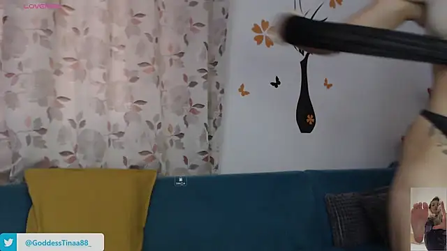 Goddess Tina online show from September 20, 2:48 pm