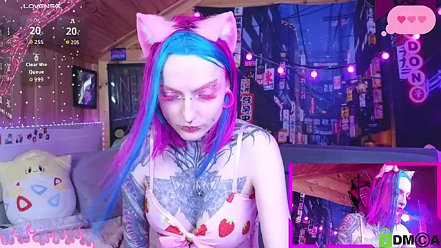 NekoCyber online show from July 2, 4:51 am